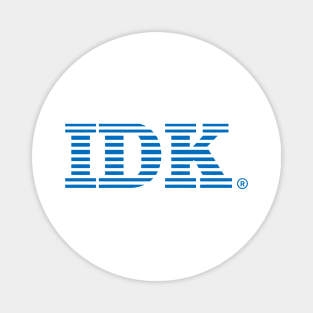 IBM - IDK Magnet